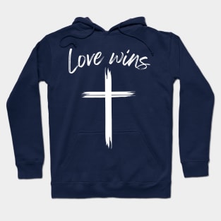 Love Wins, Easter, Religious Hoodie